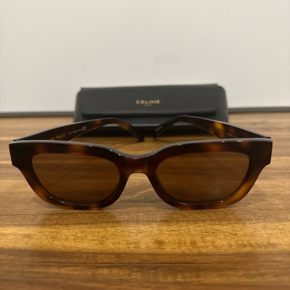 Celine Tortoise Shell Sunglasses
